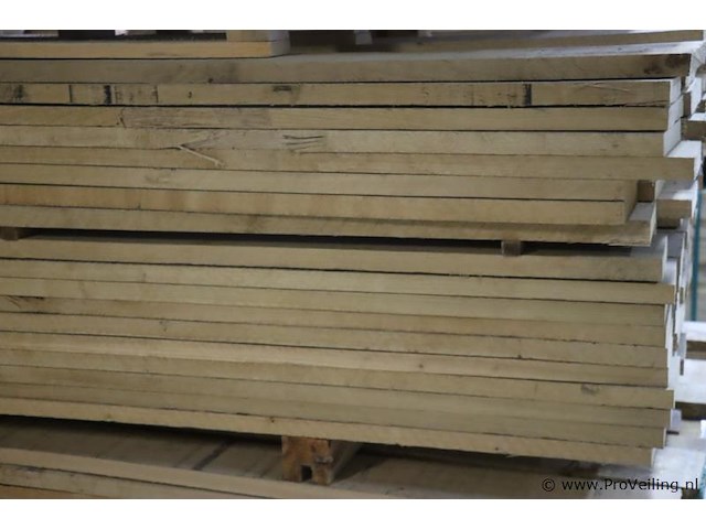 Partij houten balken/planken o.a. eiken 27x150 - 185 stuks - afbeelding 1 van  3