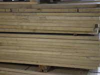 Partij houten balken/planken o.a. eiken 27x150 - 185 stuks - afbeelding 1 van  3