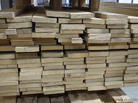 Partij houten balken/planken o.a. eiken 27x150 - 185 stuks - afbeelding 2 van  3