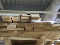 Partij houten balken/planken - afbeelding 5 van  7