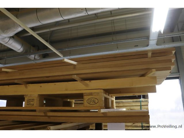 Partij houten balken/planken - afbeelding 6 van  7