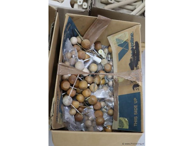 Partij houten handgrepen & sluitknoppen - afbeelding 10 van  10