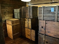 Partij houten kisten - afbeelding 2 van  7