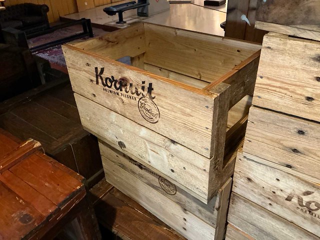Partij houten kisten - afbeelding 6 van  7