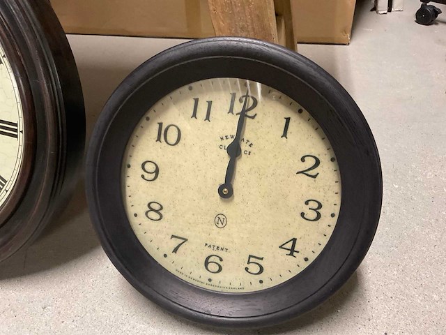 Partij houten klokken (3x) - afbeelding 7 van  12