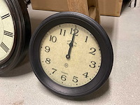 Partij houten klokken (3x) - afbeelding 8 van  12