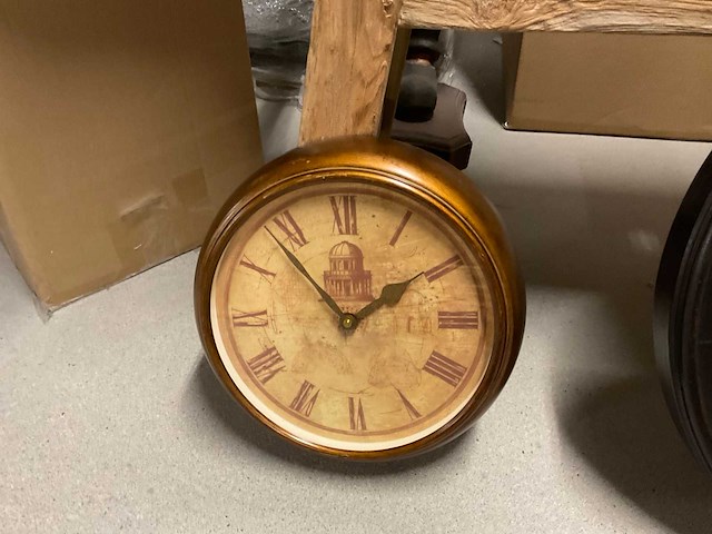 Partij houten klokken (3x) - afbeelding 12 van  12