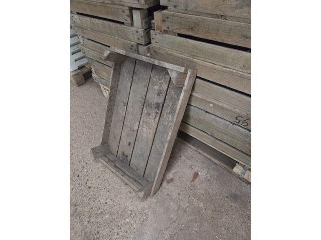 Partij houten kratten - afbeelding 3 van  3