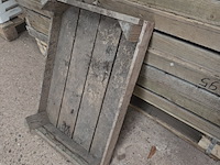 Partij houten kratten - afbeelding 3 van  3