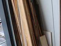 Partij houten latten - afbeelding 3 van  5