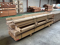 Partij houten latten - afbeelding 3 van  7