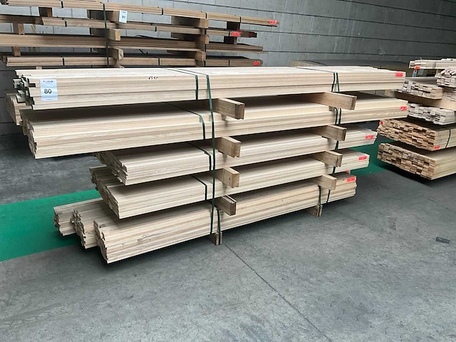 Partij houten latten - afbeelding 5 van  11