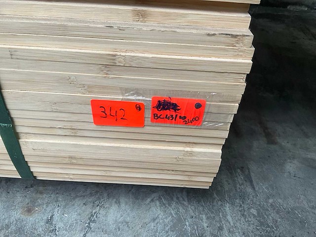 Partij houten latten - afbeelding 8 van  16