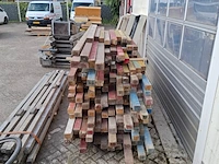 Partij houten metselprofielen - afbeelding 5 van  7