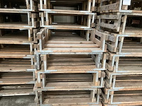 Partij houten onderzetters (ca. 255x) - afbeelding 5 van  8