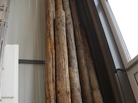 Partij houten palen - afbeelding 3 van  5