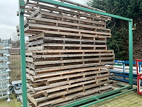 Partij houten pallets - afbeelding 1 van  5