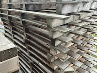 Partij houten pallets - afbeelding 4 van  5