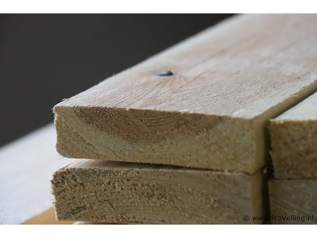 Partij houten planken - 120 stuks - afbeelding 4 van  4