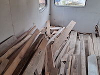 Partij houten planken, balken en steigerplanken - afbeelding 9 van  19
