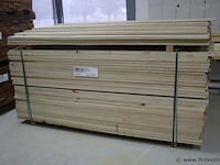 Partij houten planken, diverse soorten en afmetingen o.a. pappel 28,0x160,0 - 245 stuks; zie af - afbeelding 1 van  6