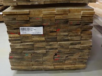 Partij houten planken, diverse soorten en afmetingen o.a. pappel 28,0x160,0 - 245 stuks; zie af - afbeelding 2 van  6