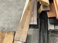 Partij houten planken en balken - afbeelding 6 van  6