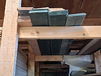 Partij houten planken en latten in 7x vak - afbeelding 5 van  36