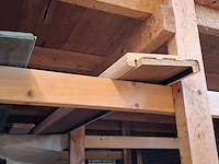 Partij houten planken en latten in 7x vak - afbeelding 7 van  36