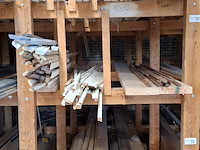 Partij houten planken en latten in 7x vak - afbeelding 9 van  36