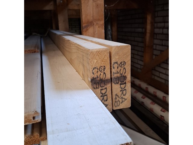 Partij houten planken in 3x vak - afbeelding 5 van  18