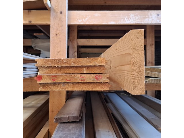 Partij houten planken in 3x vak - afbeelding 7 van  18