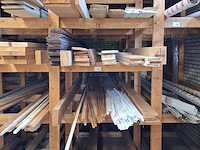 Partij houten planken in 3x vak - afbeelding 1 van  18