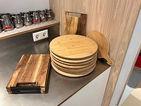 Partij houten plankjes (10x) - afbeelding 1 van  3