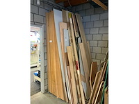 Partij houten platen en balken - afbeelding 2 van  5
