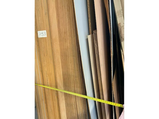 Partij houten platen en balken - afbeelding 3 van  5