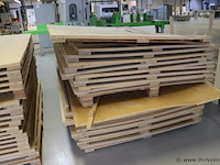 Partij houten (platen) pallets - afbeelding 4 van  7