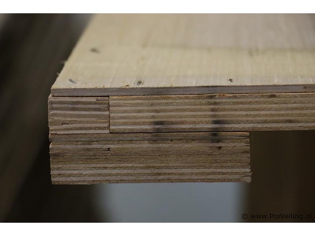 Partij houten (platen) pallets - afbeelding 6 van  7