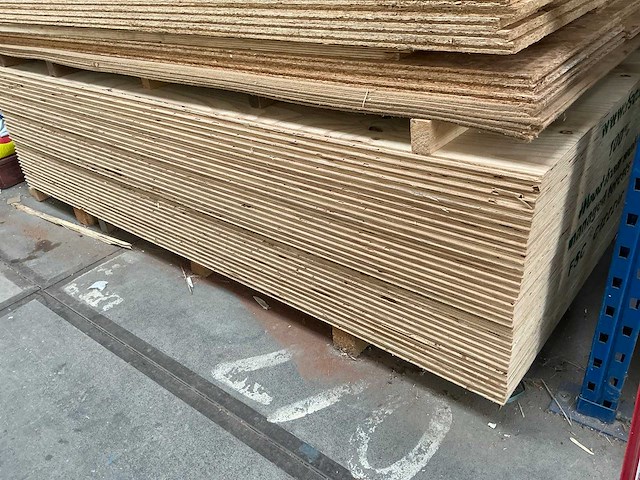 Partij houten platen - afbeelding 5 van  8