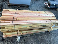 Partij houten profielen 9x4.5 cm - afbeelding 4 van  4