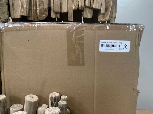 Partij houten schalen - afbeelding 8 van  11