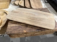 Partij houten serveerplanken - afbeelding 5 van  7