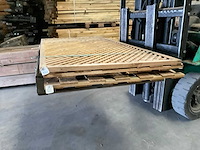 Partij houten tuinafscherming - afbeelding 9 van  9