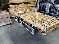 Partij houten tuinafscherming - afbeelding 2 van  9