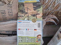 Partij houten tuinmeubilair o.a. hillhout - afbeelding 10 van  10