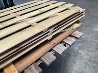 Partij houten tuinpoorten - 180x90 cm - afbeelding 4 van  8