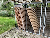 Partij houten tuinschermen (23x) - afbeelding 2 van  5