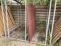 Partij houten tuinschermen (23x) - afbeelding 3 van  5