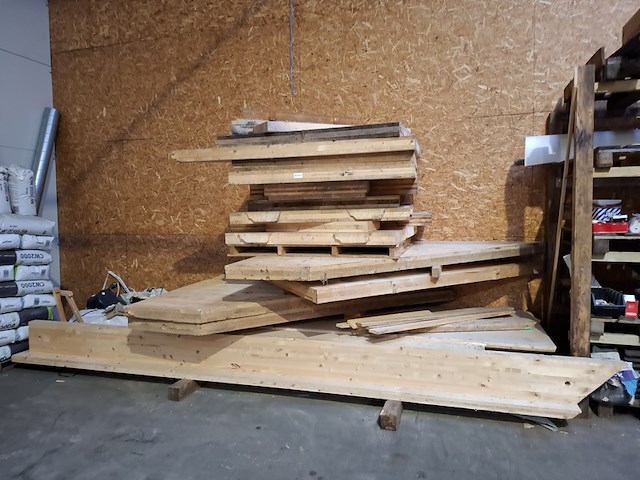 Partij houtmateriaal - afbeelding 2 van  9