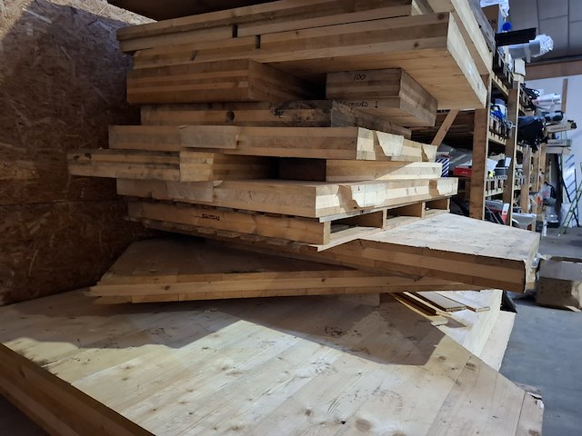 Partij houtmateriaal - afbeelding 5 van  9